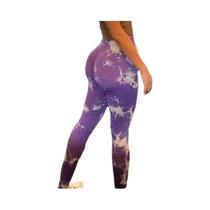 Leggings de Ginástica Feminina - Cintura Alta, Sem Costura, Push Up e Scrunch