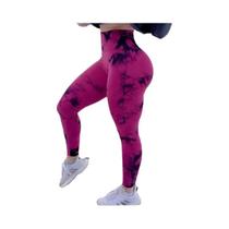 Leggings de Ginástica Feminina - Cintura Alta, Sem Costura, Push Up e Scrunch