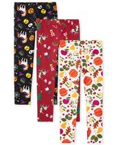 Leggings de moda The Children's Place, pacote com 3 para meninas 10/12