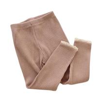 Leggings De Renda Com Textura Para Meninas, Calças Justas Para Bebês, Roupas Para Bebês De 0 a 6
