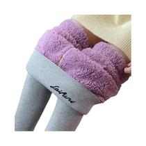 Leggings De Veludo Quentes Para Mulheres, Calças Lápis Grossas E Elásticas Para Uso Casual Ao Ar