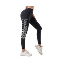 Leggings De Yoga De Cintura Alta Modeladoras 2025 Com Estampa De Letras Europeias E Americanas Para