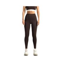 Leggings De Yoga Femininas De Cintura Alta 3XL, Calças De Fitness De Cor Sólida Com Alta