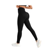 Leggings de Yoga Sem Costura com Cintura Alta - Fitness e Roupas Esportivas para Mulheres