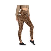 Leggings Esportivas Femininas De Cintura Alta Super Macias Com Bolsos Para Yoga, Treino, Corrida E Leggings Esportivas Femininas De Cintura Alta Super Macias Com Bolsos Para Yoga, Treino, Corrida E
