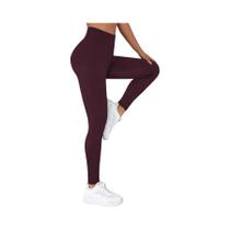Leggings Femininas De Alta Elasticidade Super Macias, Não Transparentes, Para Treino, Yoga E Corrida