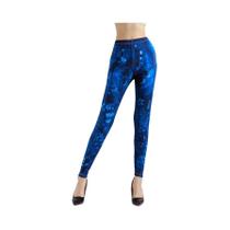 Leggings Femininas De Cintura Alta Com Estampa De Renda, Alta Elasticidade, Confortáveis E