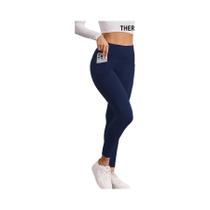 Leggings Femininas De Cintura Alta Com Forro Térmico E Bolsos, Calças De Yoga Grossas E Quentes Para