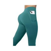 Leggings Femininas De Cintura Alta Sem Costura, Cor Sólida, Levanta O Bumbum, Slim, Elásticas,