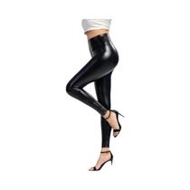 Leggings Femininas De Couro PU De Cintura Alta Para Inverno, Quentes, Elásticas, Justas, Pretas, De Leggings Femininas De Couro PU De Cintura Alta Para Inverno, Quentes, Elásticas, Justas, Pretas, De