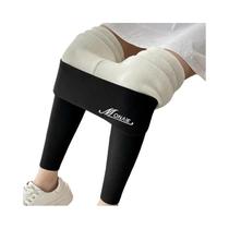 Leggings Femininas De Inverno De Cintura Alta Em Cashmere, Quentes, Elásticas, Ajuste Slim, Tamanhos