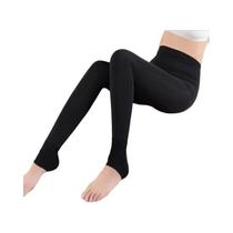 Leggings Femininas Forradas Com Pêlo De Pérola, Calças Térmicas Grossas Para O Inverno, Roupa