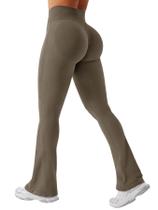 Leggings femininas YEOREO Mini Flare Lilliean Coffee S Butt Lift