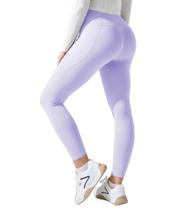 Leggings Fioboc de cintura alta para ioga com bolsos para mulheres Leggings Fioboc de cintura alta para ioga com bolsos para mulheres