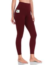 Leggings HeyNuts Yoga Pro 7/8 com bolsos de cintura alta para mulheres