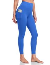 Leggings HeyNuts Yoga Pro 7/8 com bolsos para mulheres azuis