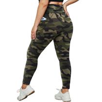 Leggings HLTPRO Plus Size com bolsos preta