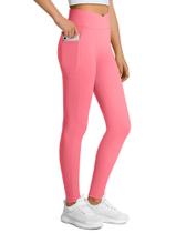 Leggings JOCMIC Girls Cross High Cintura Rosa 7-8 Anos