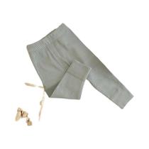 Leggings Listradas de Algodão para Bebês - Calças Infantis Casual para Outono