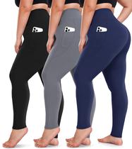 Leggings NEW YOUNG Plus Size com bolsos para mulheres, 3 vezes grandes Leggings NEW YOUNG Plus Size com bolsos para mulheres, 3 vezes grandes
