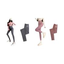 Leggings Pretas Femininas De Cintura Alta M-XL, Calças Shark Com Efeito Levanta Barriga E Modela