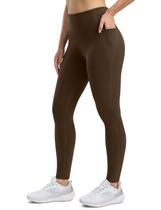 Leggings Seamaid forradas de lã resistentes à água marrons de inverno S Leggings Seamaid forradas de lã resistentes à água marrons de inverno S