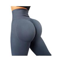 Leggings Sem Costura De Cintura Alta Para Mulheres, Fitness, Yoga, Efeito Push Up, Elásticas, Para