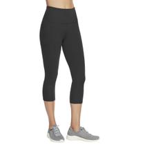 Leggings Skechers GO WALK de tiro alto y largo hasta la pantorrilla para mujer