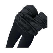 Leggings Térmicas Femininas De Cintura Alta Forradas Com Fleece Quentes E Elásticas Para O Inverno Leggings Térmicas Femininas De Cintura Alta Forradas Com Fleece Quentes E Elásticas Para O Inverno