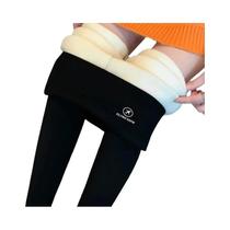 Leggings Térmicas Femininas De Fleece, Calças Justas Casuais Quentes Para Outono E Inverno, Calças