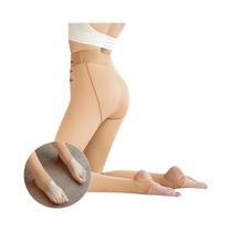 Leggings Térmicas Femininas De Inverno, Leggings Plush Slim Translucidas, Meia Calça Grossa Sexy E