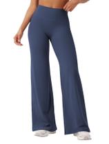 Leggings YEOREO Cintura Alta Sem Costura Frontal Azul Marinho
