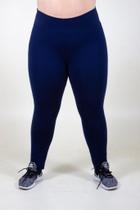 Leging azul marinho lisa plus size Leging azul marinho lisa plus size
