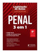 Legislação de bolso penal 3 em 1 - 2026