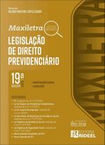 Legislacao de direito previdenciario colecao maxil Legislacao de direito previdenciario colecao maxil