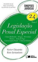 Legislação Penal Especial - Coleção Sinopses Jurídicas - Vol.24 - Tomo 1