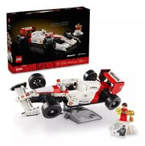 Lego 10330 Icons - Mclaren Mp4/4 E Ayrton Senna Icones 693 peças