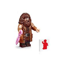 LEGO 2018 Harry Potter MiniFigure - Rubeus Hagrid (com guarda-chuva e suporte de exibição) 75954