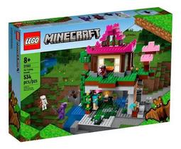 Lego 21183 Minecraft Os Campos De Treino Ataque Do Esqueleto 534 peças