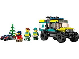 LEGO 40582 City 4x4 Off-Road Ambulância Resgate Limited Editar