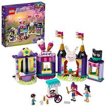 LEGO 41687 Friends Magical Funfair Stalls Fairground Carnival Set, Brinquedo Parque de Diversões, Presentes para Meninas e Meninos de Mais de 6 Anos com Truque de Magia