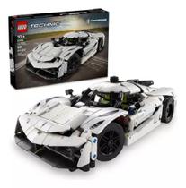Lego 42184 Technic Carro Koenigsegg Jesko Absolut Branco 801 peças