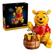 Lego 43300 Disney Winnie de Pooh - Ursinho Pooh 23 Cm Com Pote Mel Edição 100 Anos 1399 peças