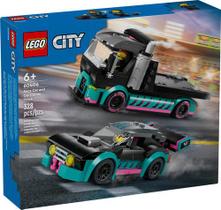 LEGO 60406 City Carro de Corrida e Caminhão Cegonha 328 Pçs