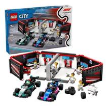 Lego 60444 City Formula 1 - Garagem De F1 Da Mercedes-AMG E Alpine 678 peças Lego 60444 City Formula 1 - Garagem De F1 Da Mercedes-AMG E Alpine 678 peças
