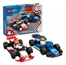 Lego 60464 City Formula 1 - Carros Da Williams Racing E Haas F1 92 peças