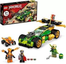 Lego 71763 ninjago carro de corrida evo do lloyd