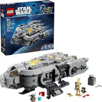Lego 75445 Star Wars Mandaloriano e Grogu - Nave Estelar Anzellan 701 peças