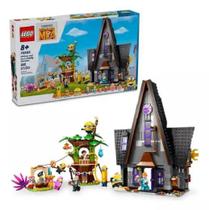 Lego 75583 Minions Filme 4 Casa Mansão Da Família Minions E Gru Lucy,Margo,Edith,Agnes, Gru Jr. 868 peças