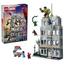Lego 76350 Marvel SpiderMan Um Novo Dia - Homem-Aranha vs Hulk: Confronto Épico - 534 peças
